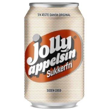 Jolly Appelsin Sukkerfri - pantfri