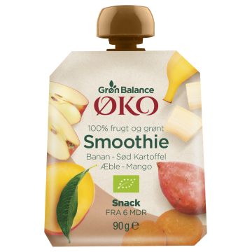 Smoothie Banan/Mango/Kanel Øko