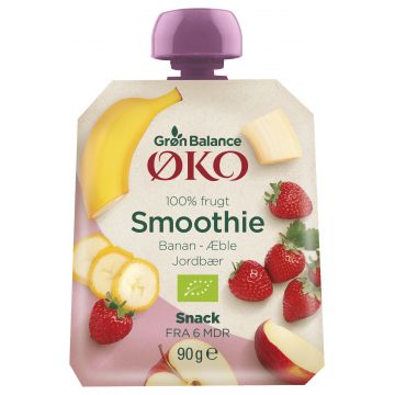 Smoothie Jorbær/Banan Øko