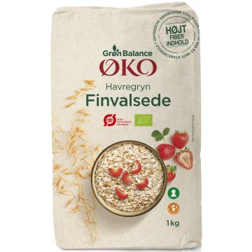 Havregryn Finvalset Øko