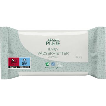 VÅDSERVIETTER BABY 100 ST