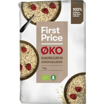 Havregryn grovvalset Øko