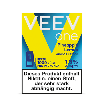 VEEV ONE Pod Pineapple Lemon – 20 mg nicotine – 1000 puffs