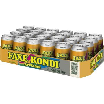 Faxe Kondi Appelsin 0 Kalorier