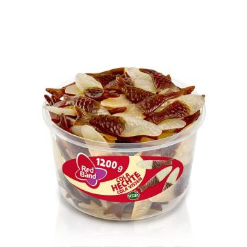Red Band Cola Hechte vingummifisk med frisk og intens colasmag