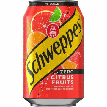 Schweppes Citrus Fruits Zero- pantfri