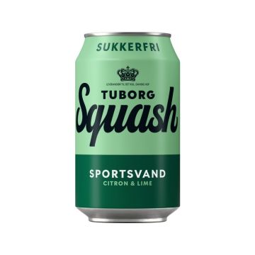 Tuborg Squash Sportsvand sukkerfri – pantfri