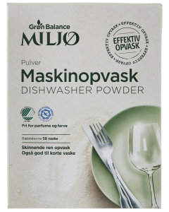 Maskinopvaskepulver 