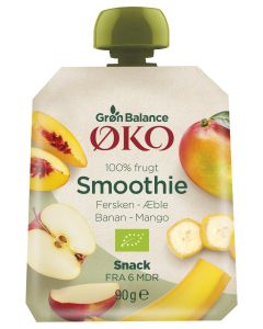 Smoothie Fersken/Mango Øko