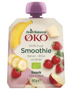 Smoothie Jorbær/Banan Øko
