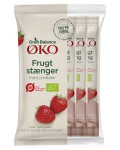 GB FRUGTSTANG JORDBÆR ØKO 100G 5 STK