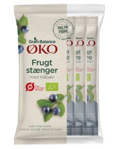 Frugtstænger Blåbær Øko 
