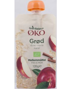 Grød Havre/Æble/Kanel Øko