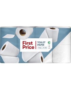 Toiletpapir 8 ruller