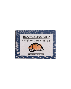 D&aring;se FANGST Bl&aring;musling No. 2 nordiske bl&aring;muslinger i &oslash;kologisk olie