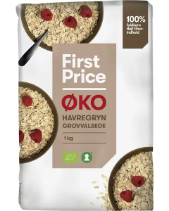 Havregryn grovvalset Øko