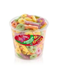 Red Band Fruchtgummi Schnuller Supersauer supersure vingummi sutter med sukkerdrys
