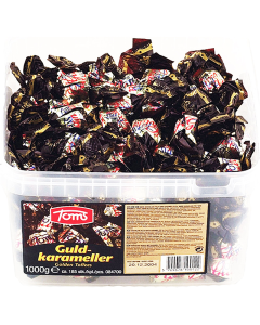 Toms Guldkarameller – klassiske danske karamelbolcher