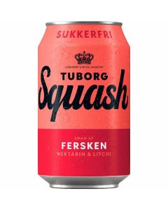 Tuborg Squash Fersken sukkerfri