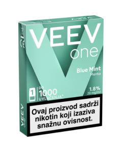 VEEV ONE Pod Blue Mint – 20 mg nicotine – 1000 puffs